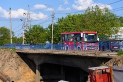 Владислав Шапша провел совещание на транспортной развязке Синие мосты