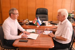 Владислав Шапша провел рабочую встречу с главой администрации Сухиничского района